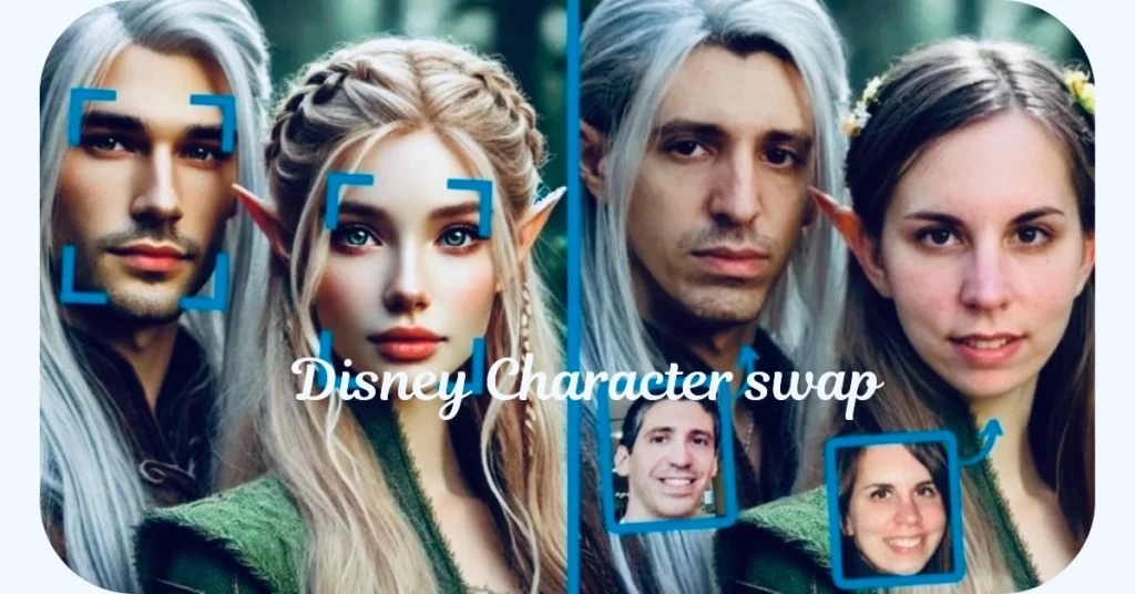 Обмен лицами Disney